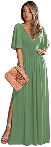 Green Stunning Cute long back size gown under 100 dollars of 2023